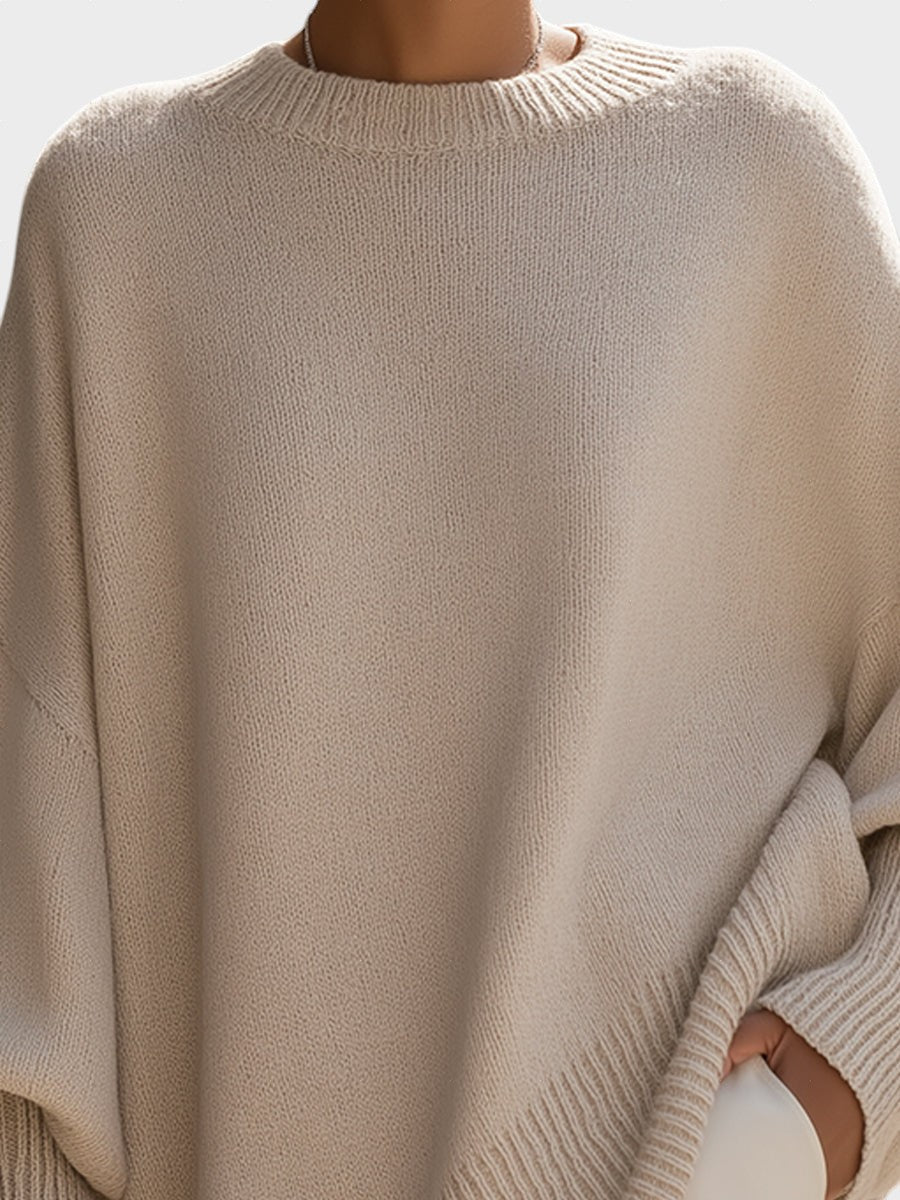 Bilyana™ - Оувърсайз пуловер с пончо