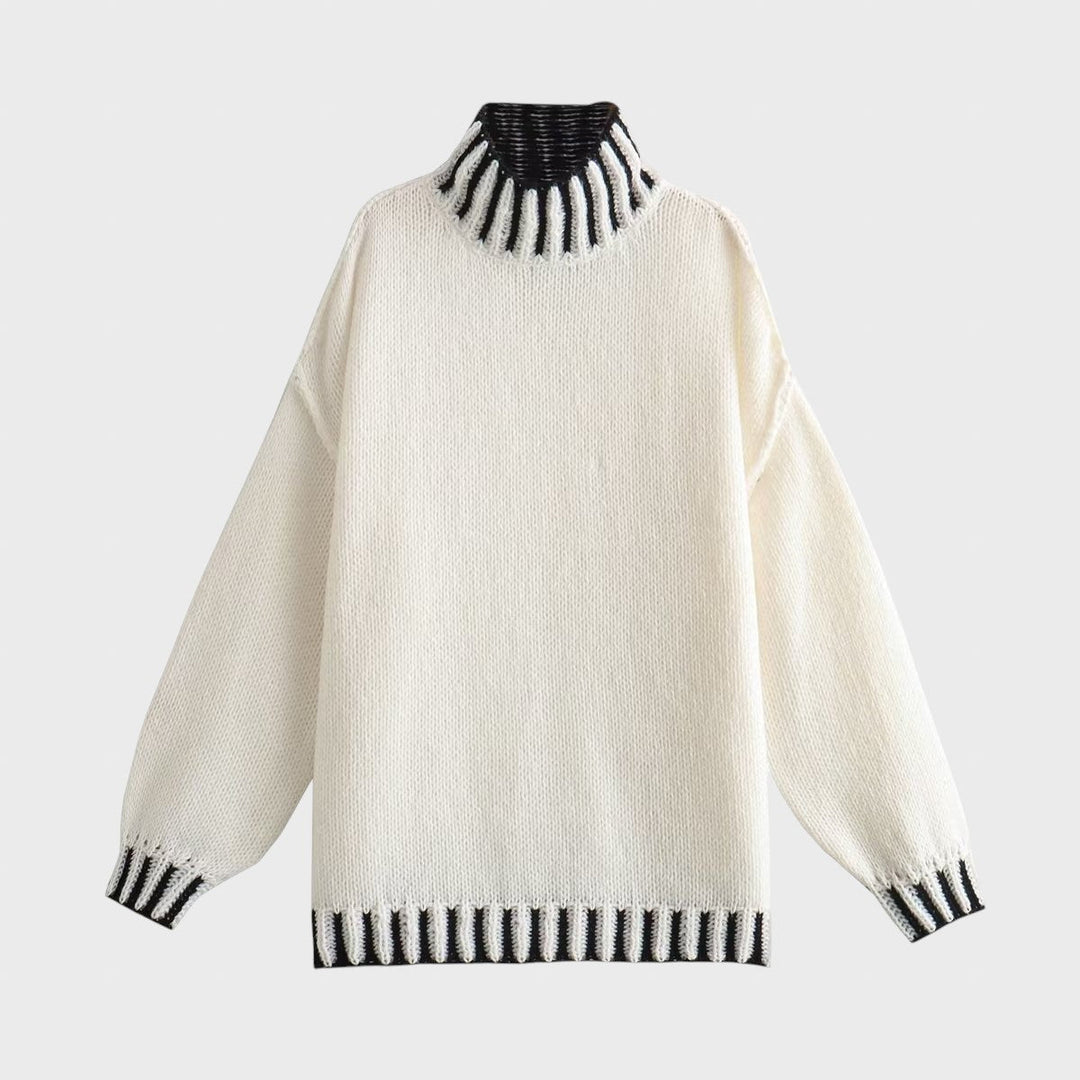 Lora™ - Paris Oversized плетен пуловер