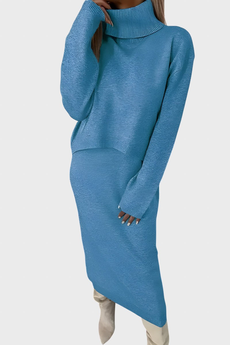 Viktoria™ - Елегантен плетен комплект от две части