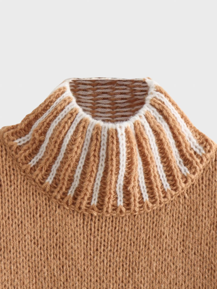 Lora™ - Paris Oversized плетен пуловер