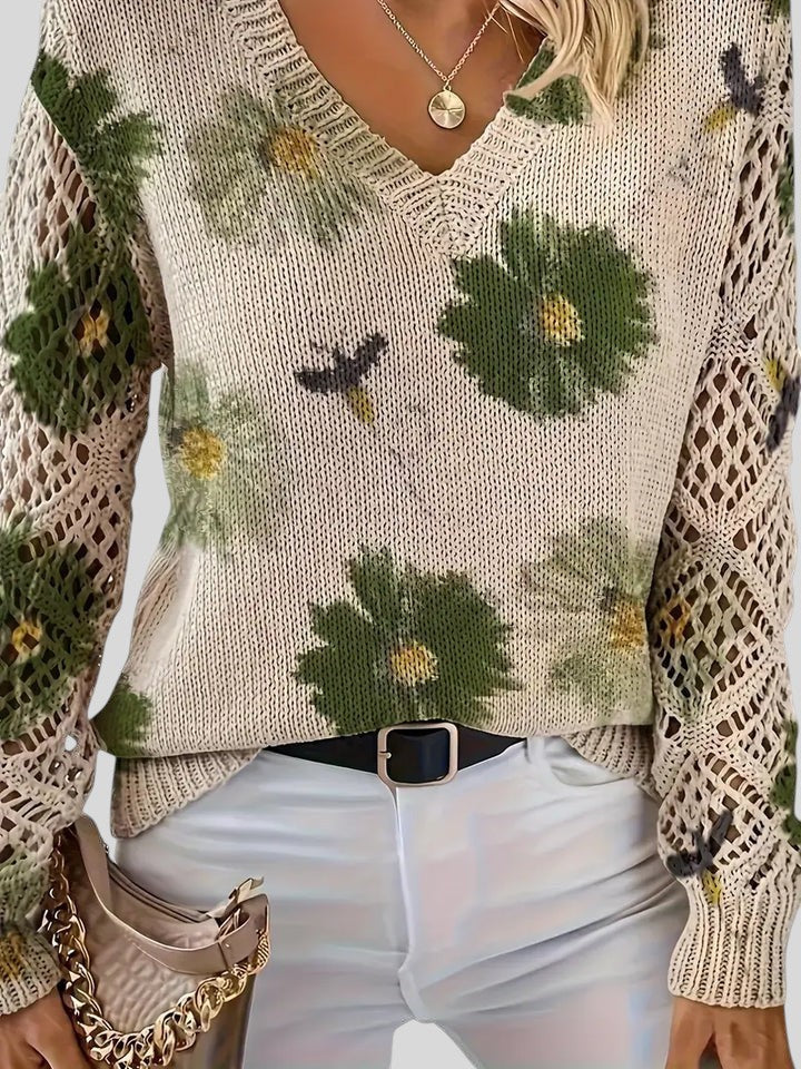 Anelia™ - Елегантна нощница с флорален мотив