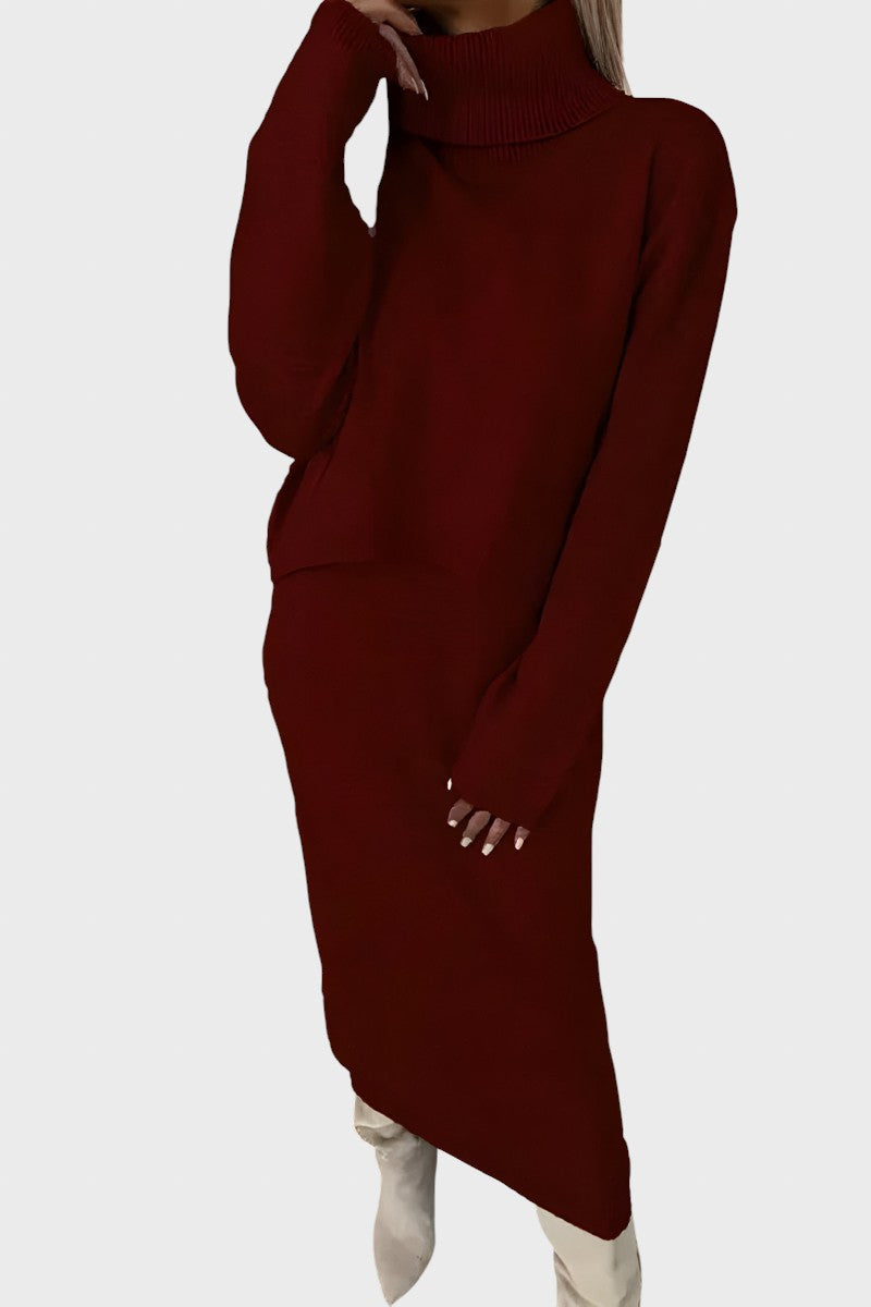 Viktoria™ - Елегантен плетен комплект от две части