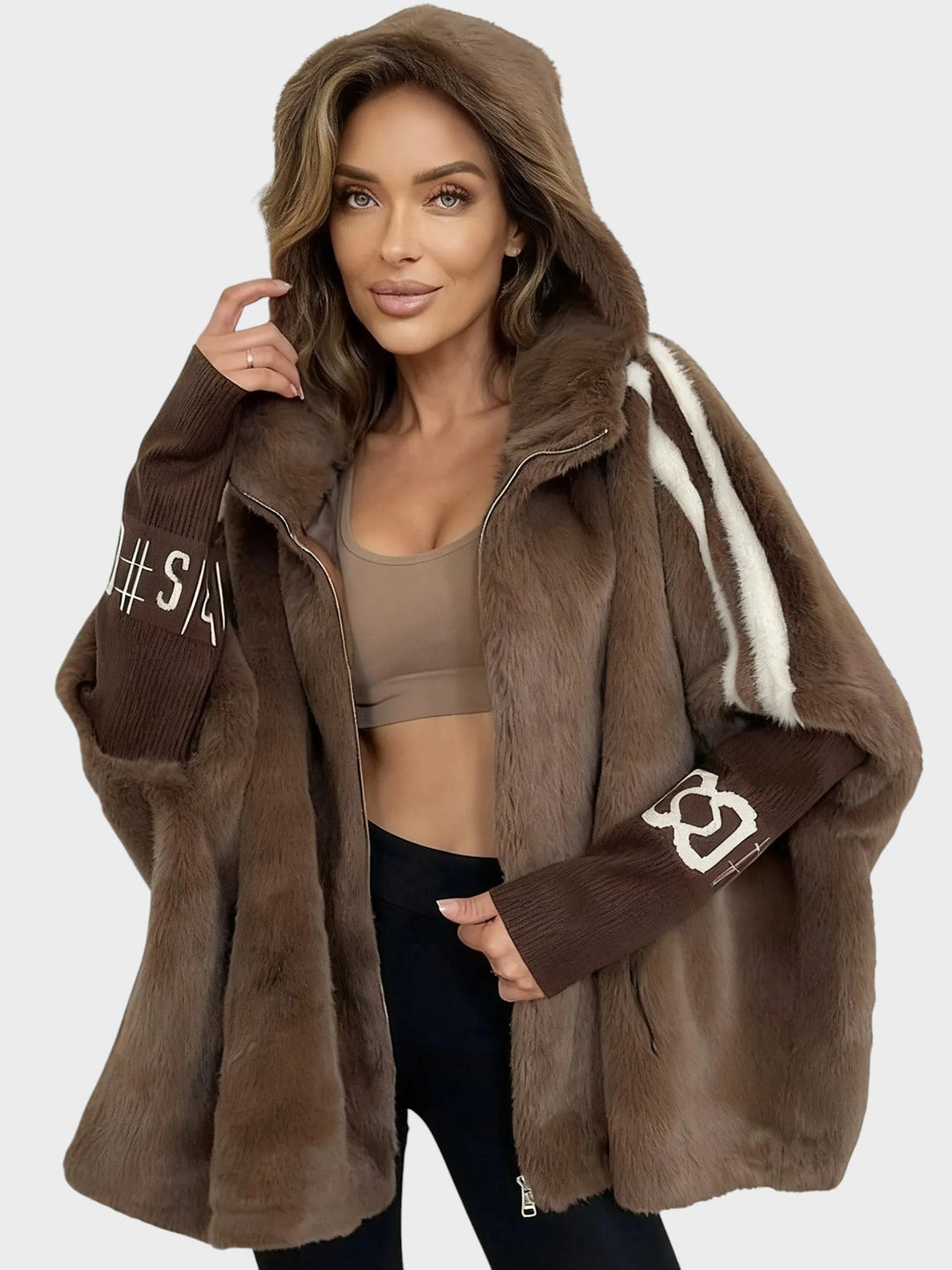 Zornica™ - Кожено палто