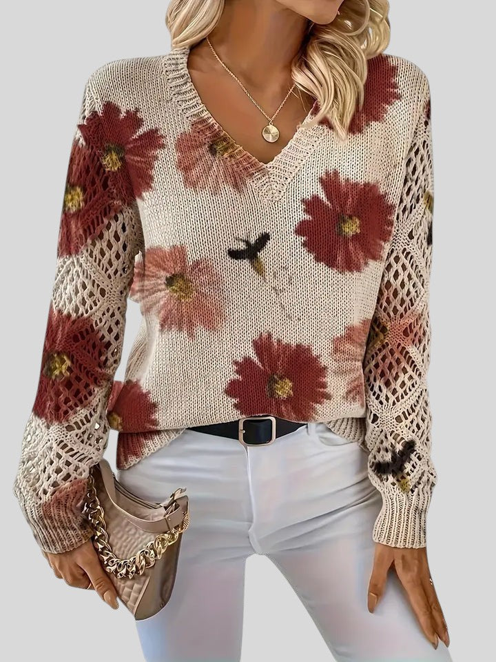 Anelia™ - Елегантна нощница с флорален мотив