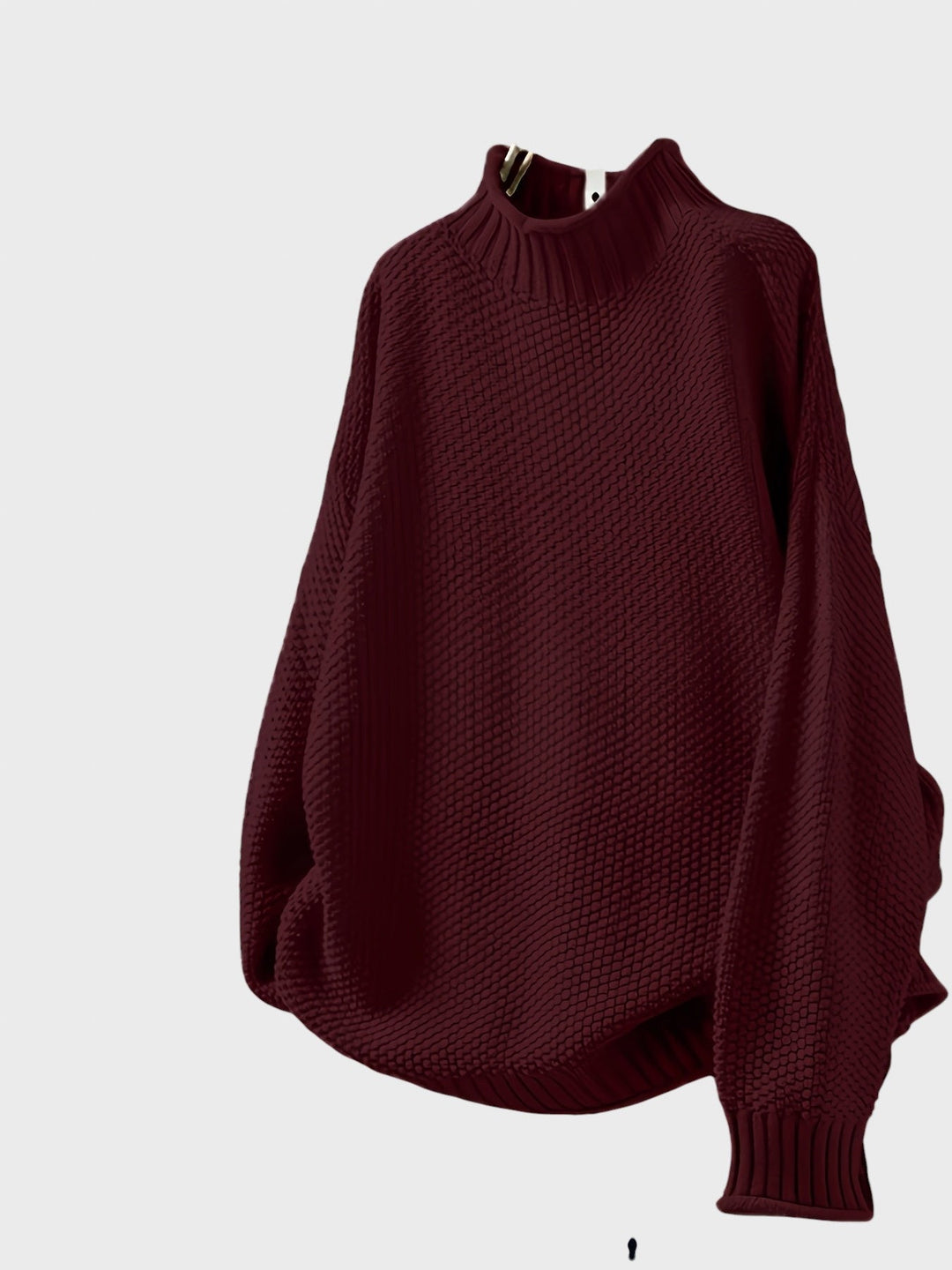 Dragomira™ - Голям пуловер с висока яка