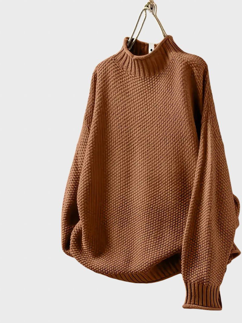 Dragomira™ - Голям пуловер с висока яка