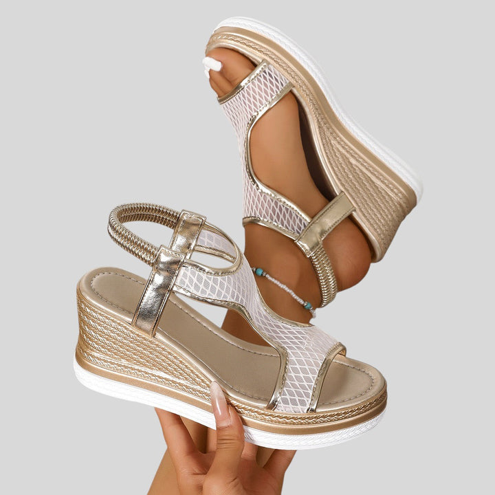 Vili™ - Ортопедични сандали с клиновиден ток