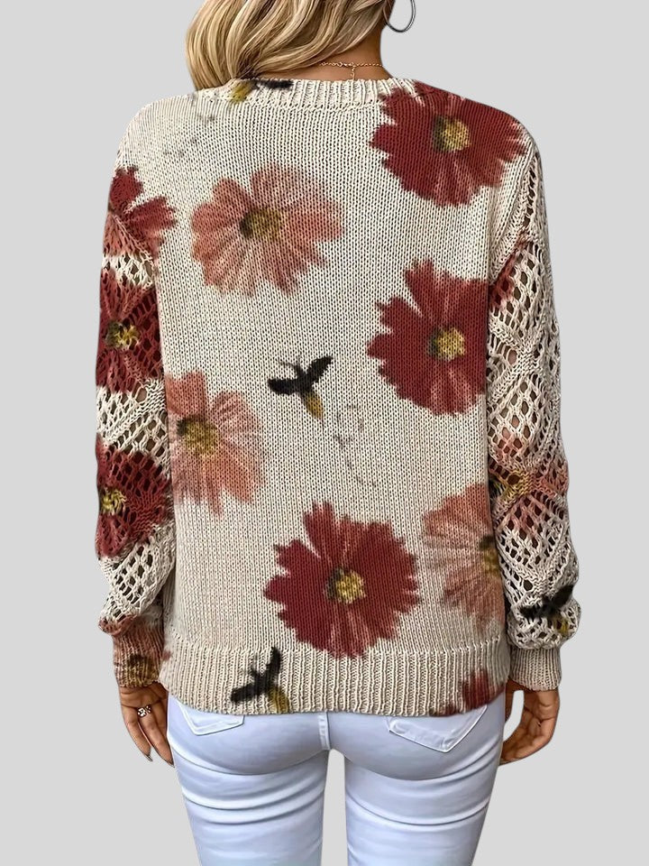 Anelia™ - Елегантна нощница с флорален мотив