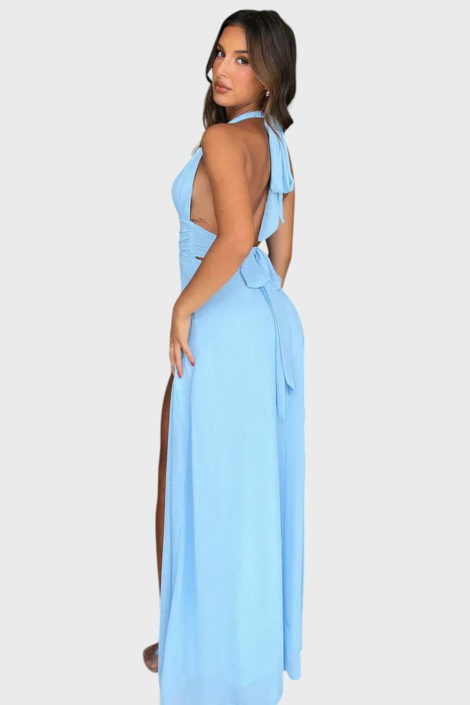 Iskra™ - Секси рокля с V-образно деколте