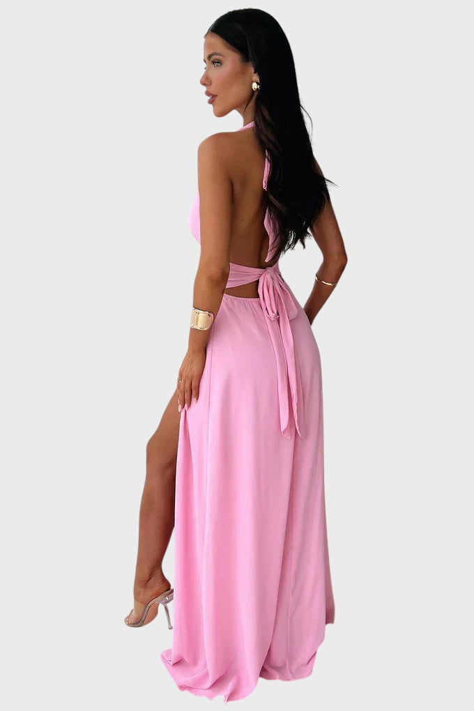 Iskra™ - Секси рокля с V-образно деколте