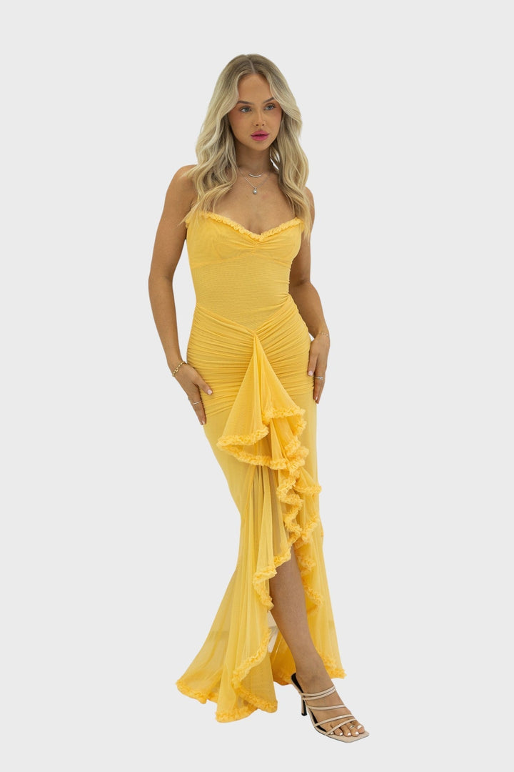 Masha™ - Макси рокля с волани