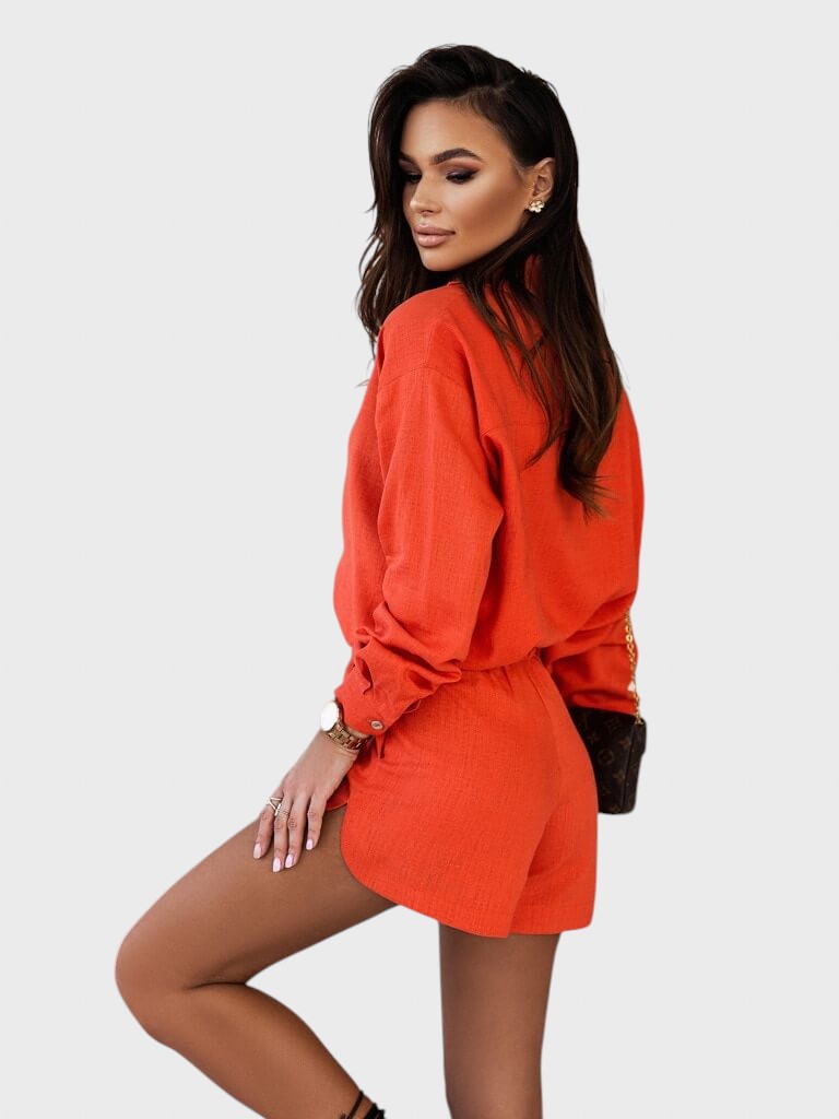 Bonka™ - Комплект риза и шорти Santorini