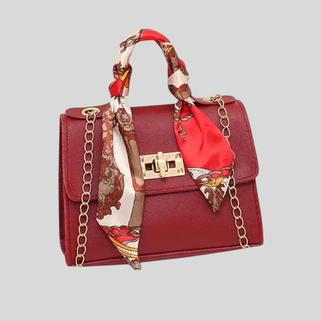 Snezhana™ - Мини куфар с декоративен шал