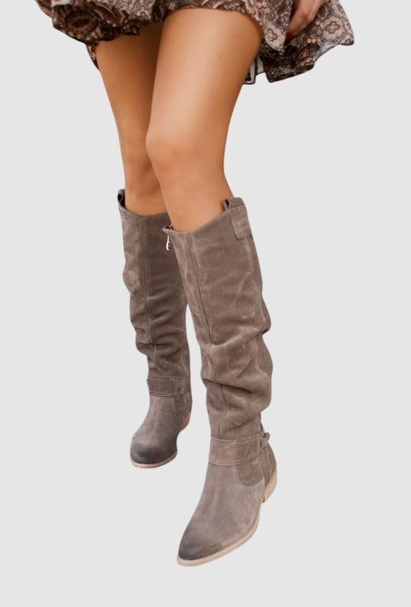 Kosara™ - Удобни и топли велурени ботуши