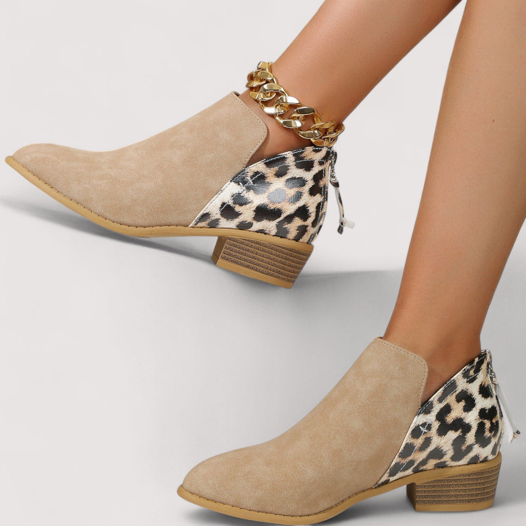 Todorka™ - Боти с леопардов принт
