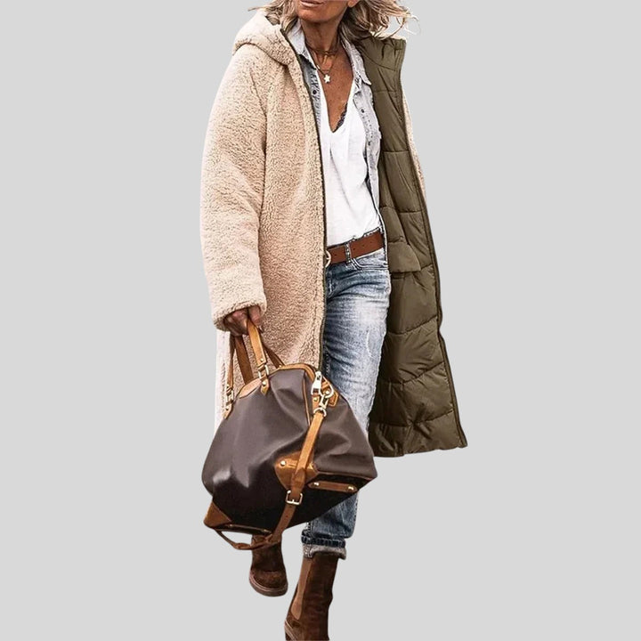 Liliana™ - Топло подплатено яке с качулка