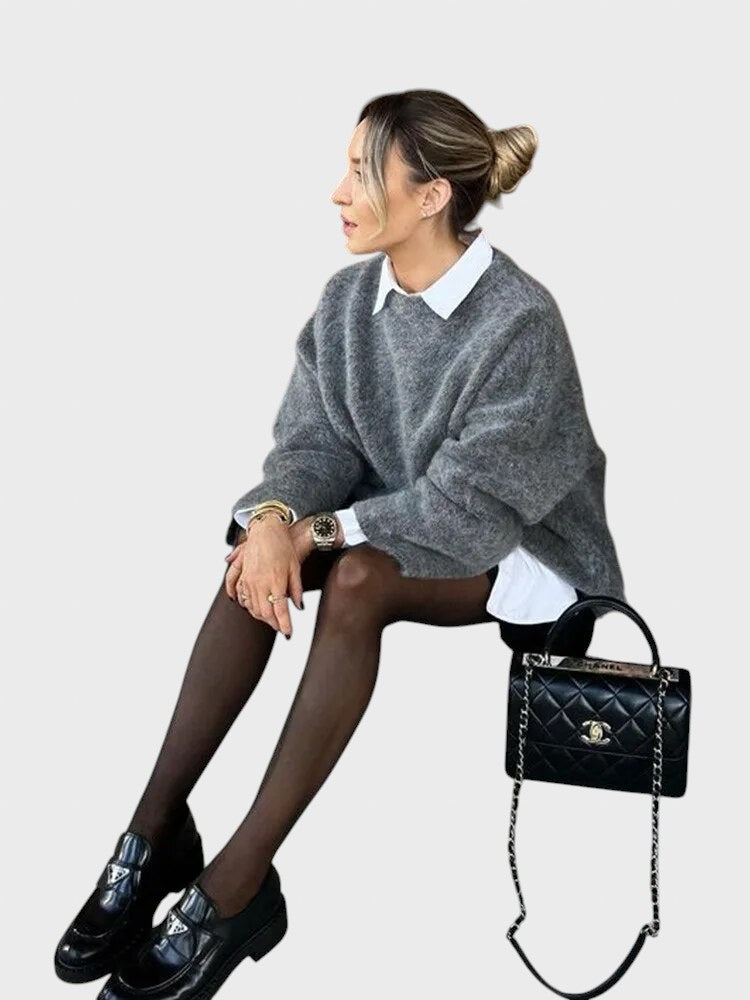 Fania™ - Oversize зимен пуловер