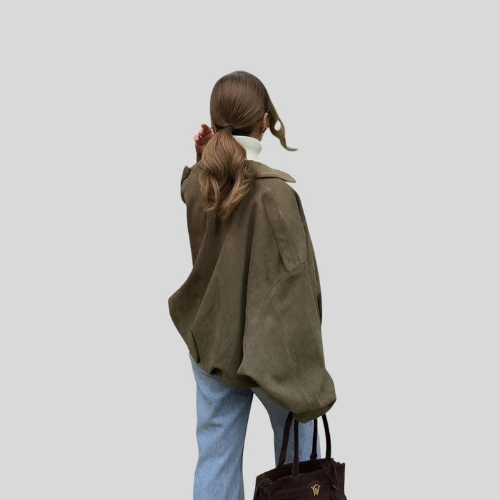 Katya™ - Овърсайз яке от велур