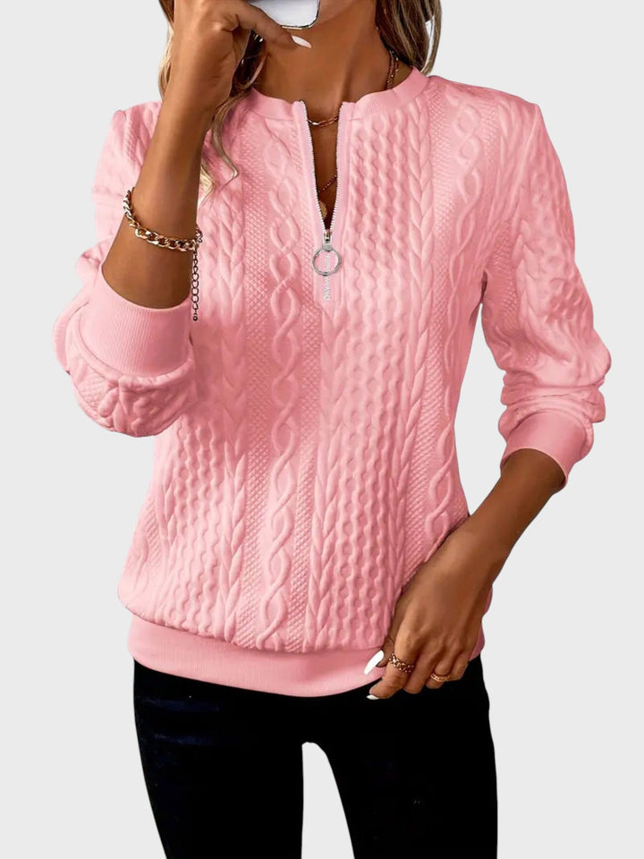 Luba™ - Дамска нощница от плетен трикотаж