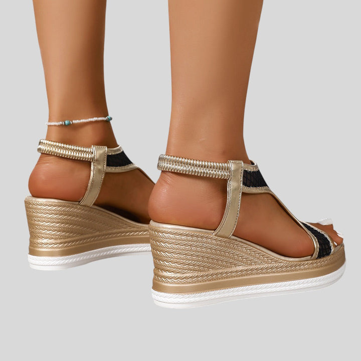 Vili™ - Ортопедични сандали с клиновиден ток