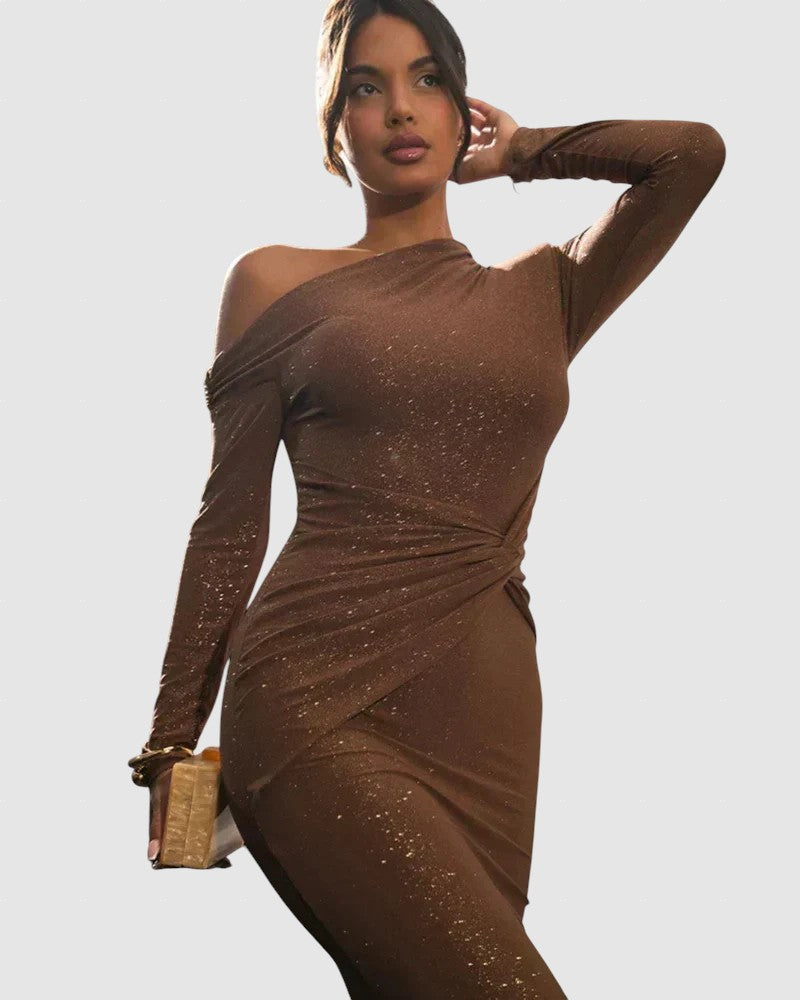 Stoian™ - Блестяща макси рокля