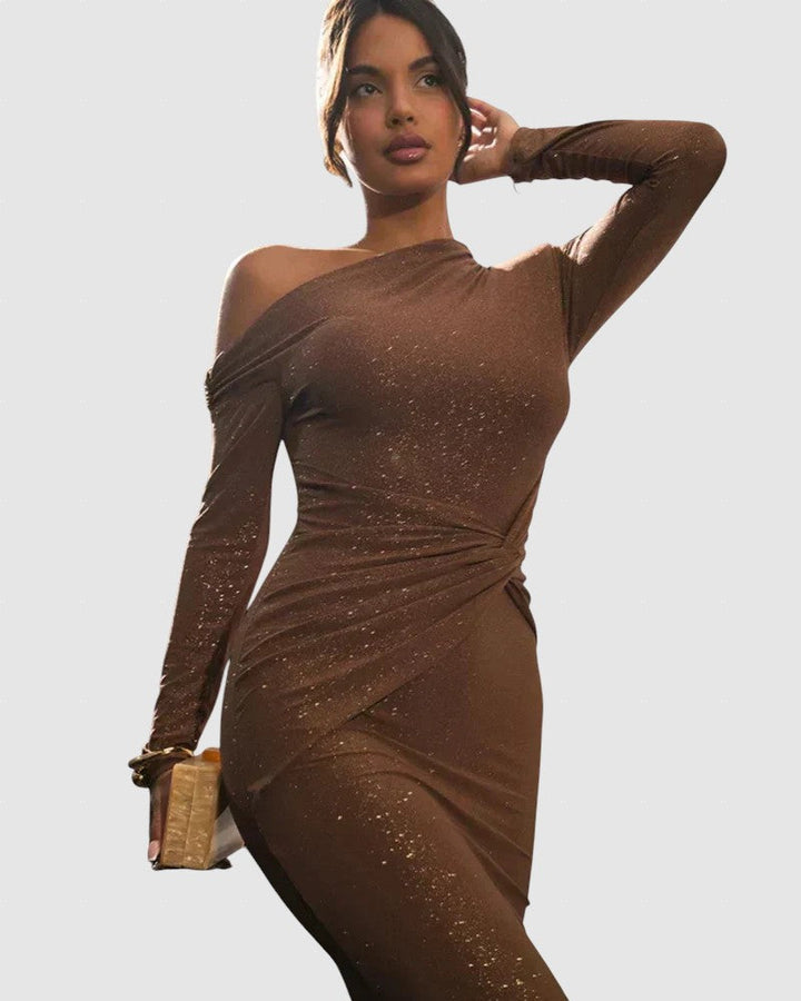 Stoian™ - Блестяща макси рокля