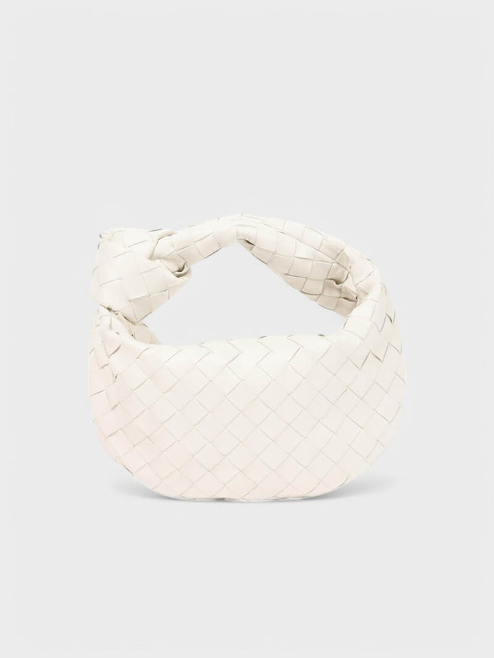 Reni™ - Мини чанта тип „хобо“ с плетен възел