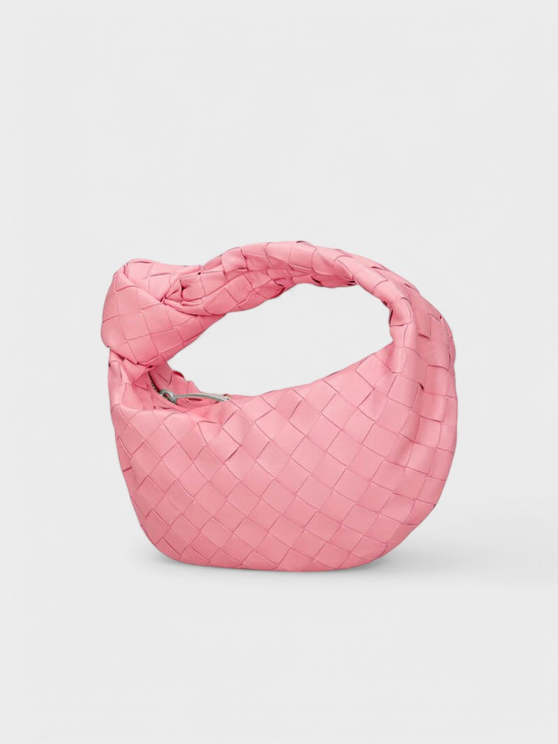 Reni™ - Мини чанта тип „хобо“ с плетен възел