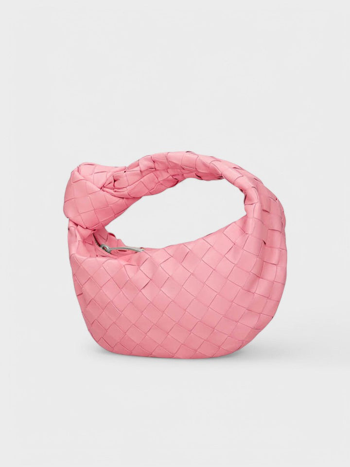 Reni™ - Мини чанта тип „хобо“ с плетен възел