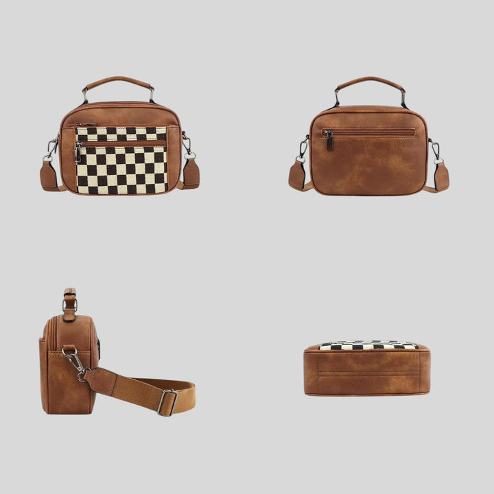 Yordanka™ - Карирана чанта